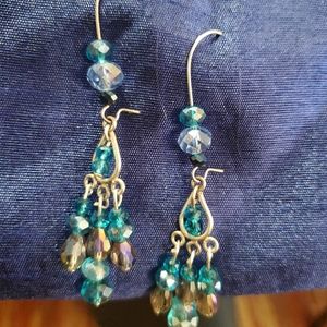 necklace and earrings